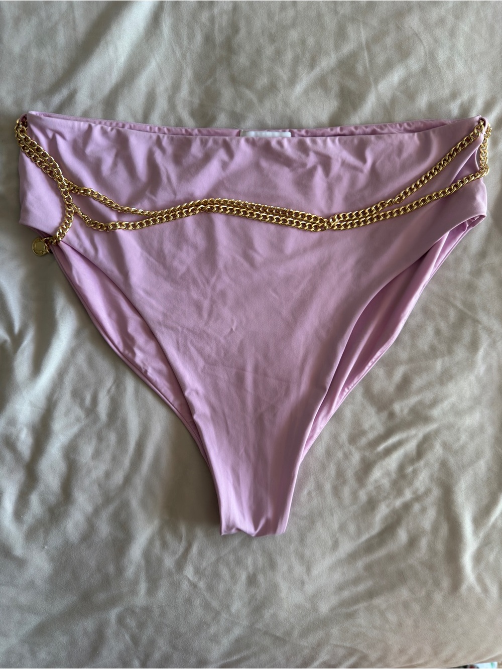 WeWoreWhat Pastel Lilac Swim Bottom